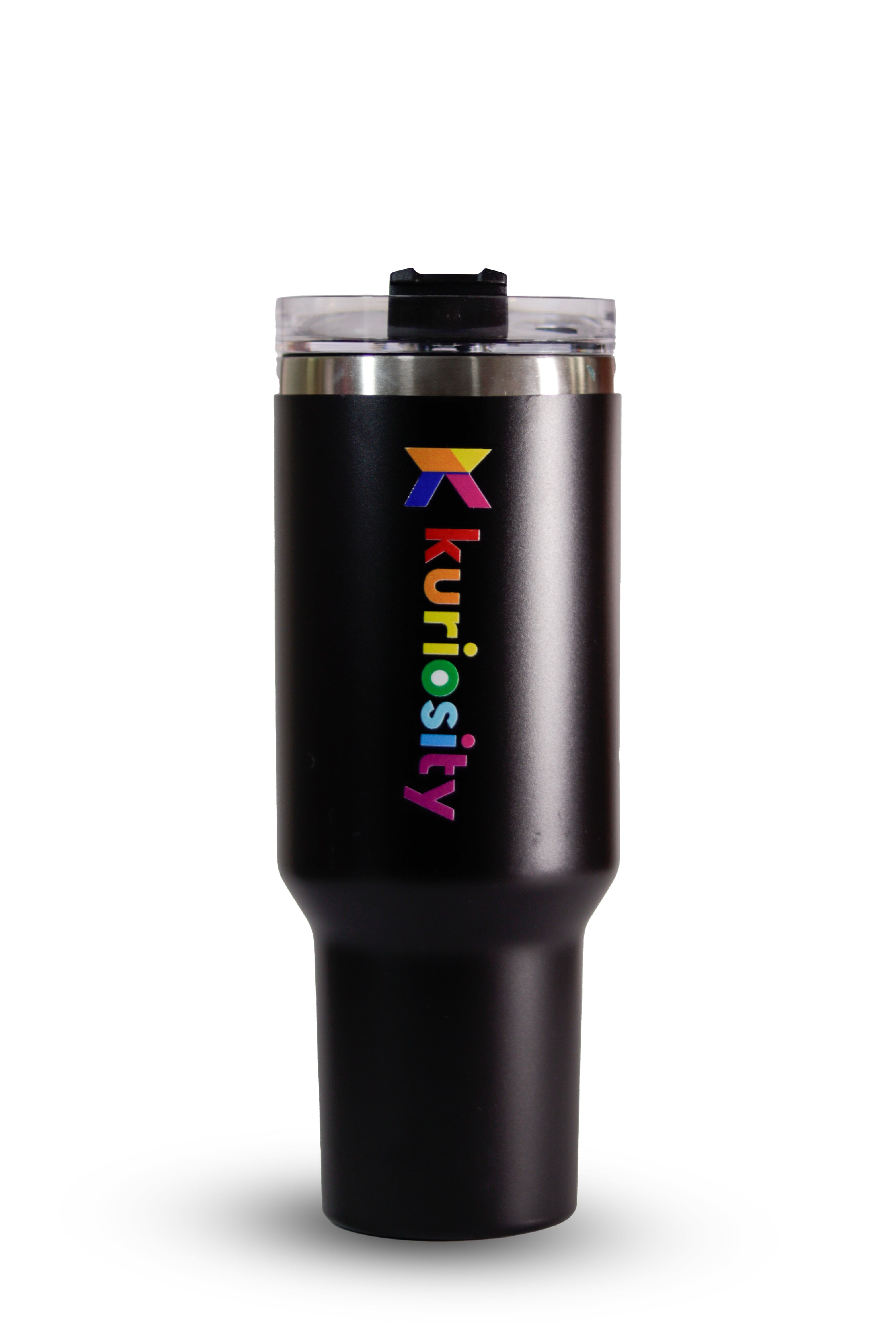 "Sustainable black stanley tumbler for daily hydration - rust-resistant and long-lasting"