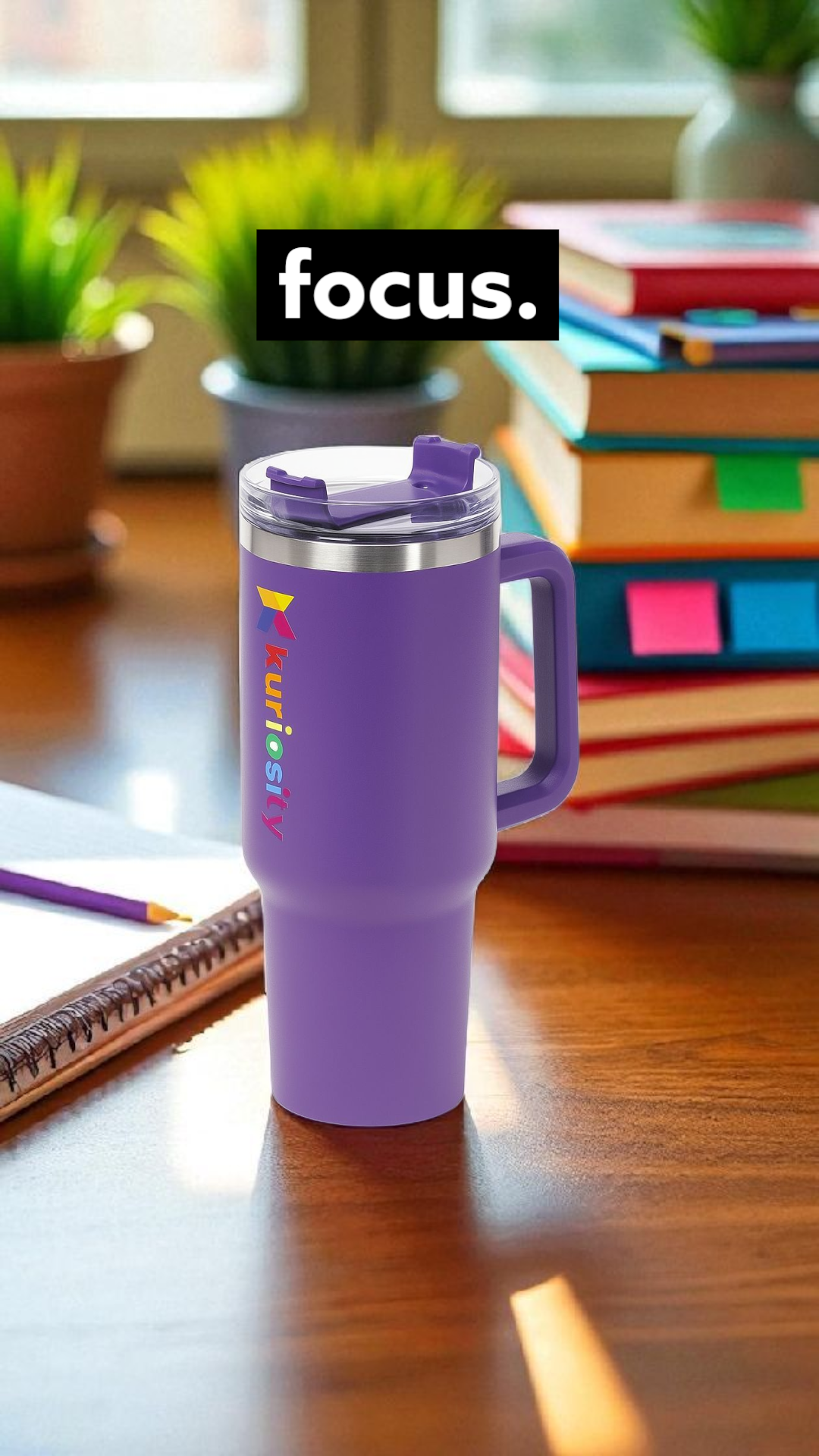 Kuriosity™ Stainless Steel Travel Tumbler – 1200ml